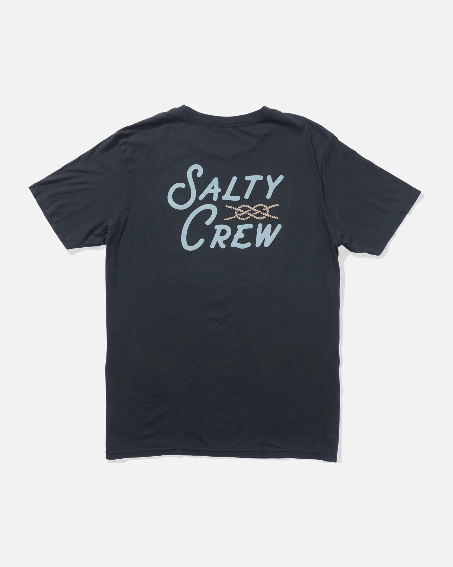 salty crew splice pocket t shirt vintage black back
