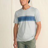 Surf Stripe Sunwashed Tee - Heather Grey