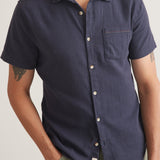 SS Stretch Selvage Shirt - Mood Indigo